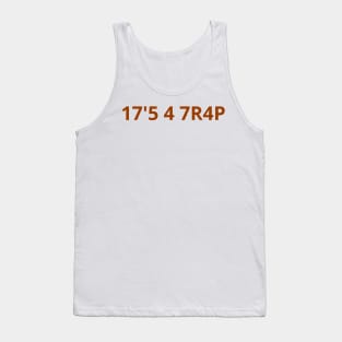 It's a Trap Numbers - Terry's Shirt Solar Opposite Inspired Tank Top